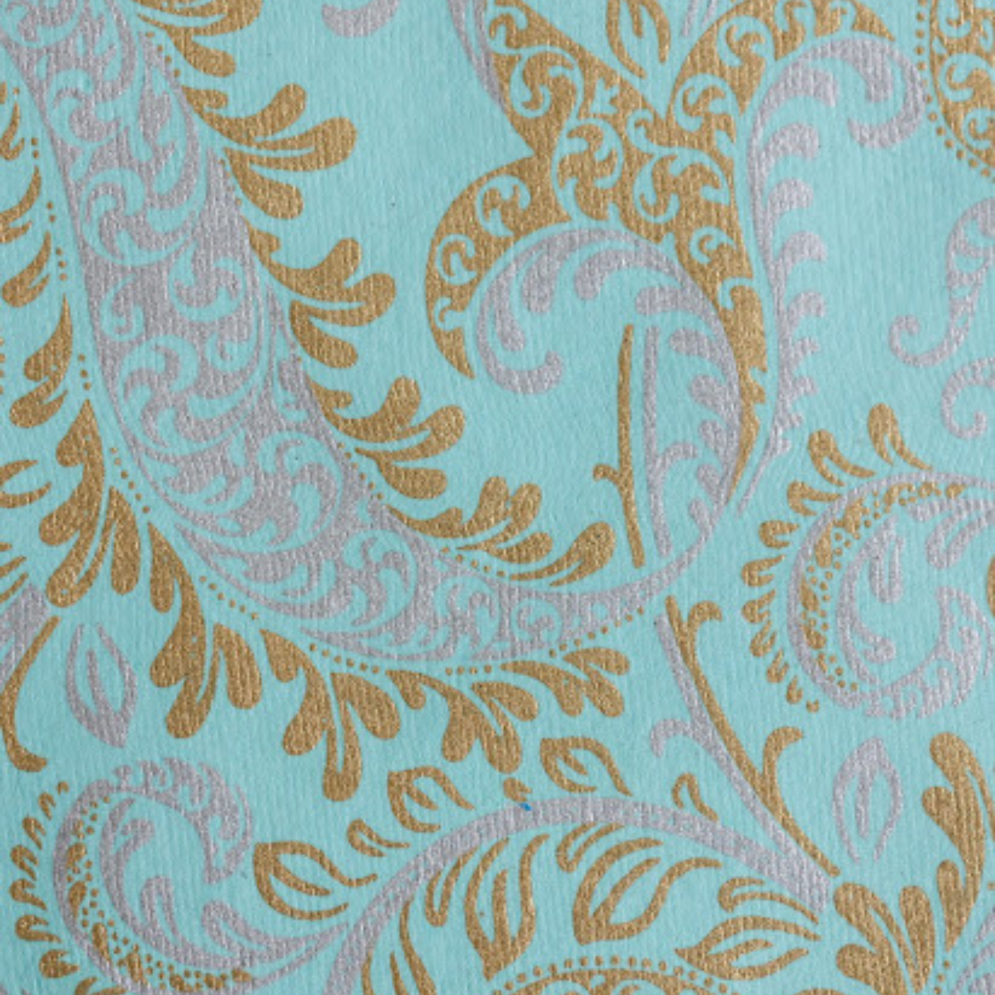 Opulent Gold & Teal Luxury Gift Wrap