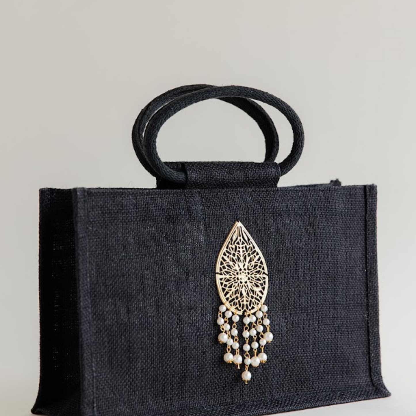 Luxury Black Small and Large Jute Gift Bags
