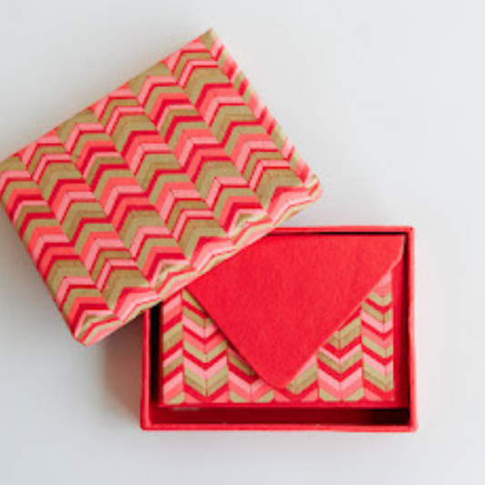 Ananya Handmade Notecard with Envelope Box Set