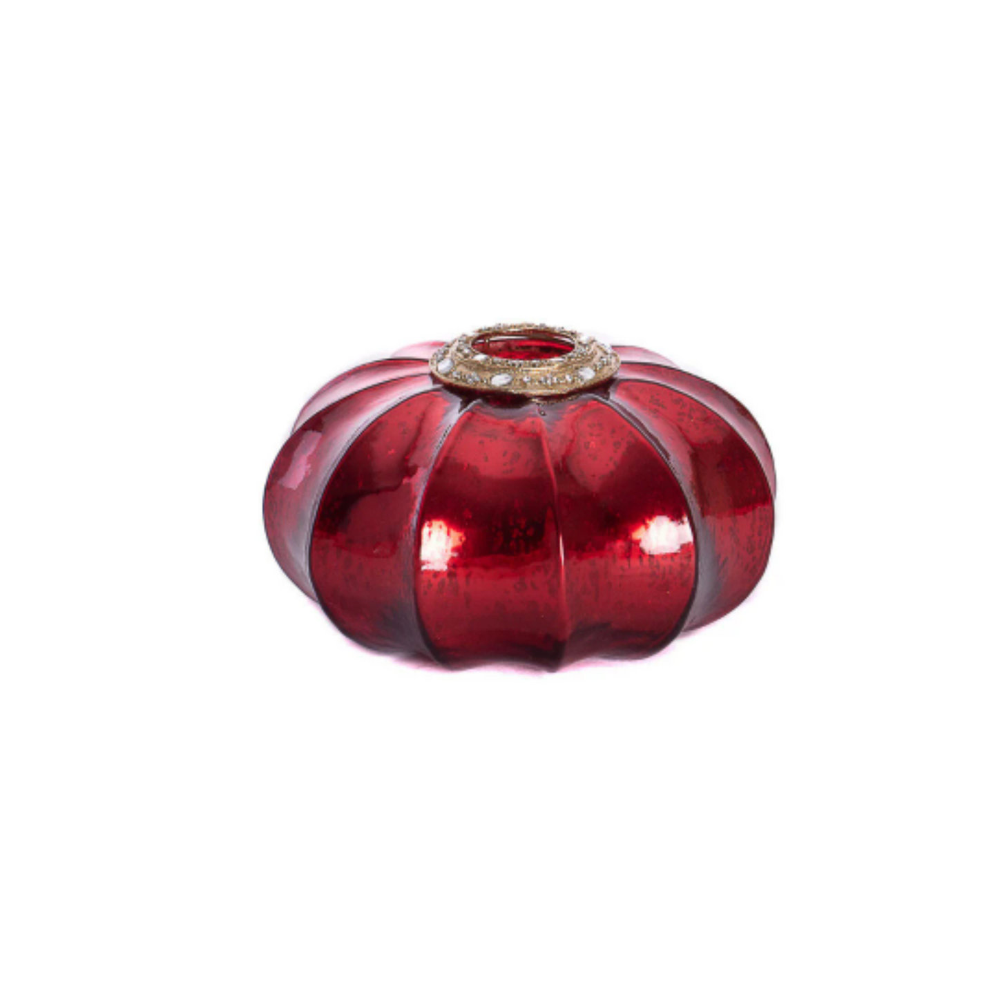 Tea Light Pumkin Holders available in Red, Silver and Gold