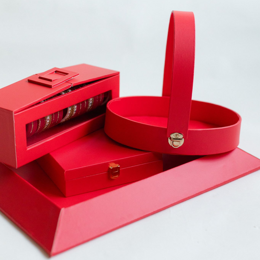 Bridal Red Gift Packing Bundle Offer