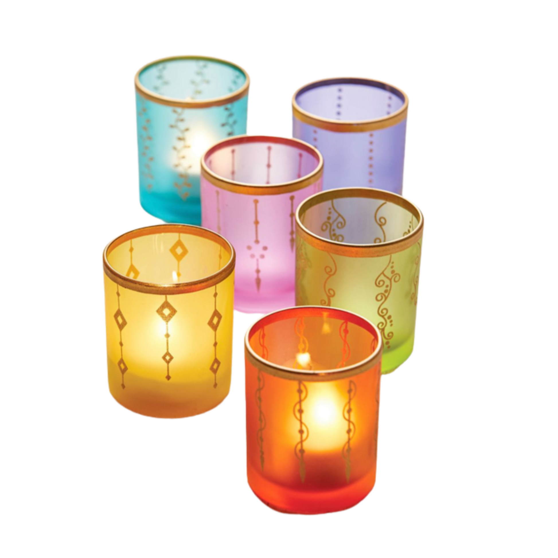 Diwali candle holders